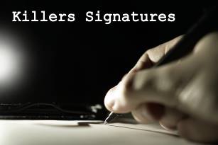 seriasl killers signatures